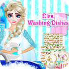 Elsa Washing Dishes spill Elsa Washing Dishes spill