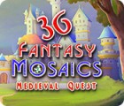  Fantasy Mosaics 36: Medieval Quest spill