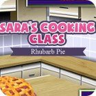  Sara's Cooking Class: Rhubarb Pie spill