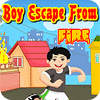  Boy Escape From Fire spill