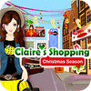 Claire's Christmas Shopping spill