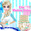  Elsa Washing Dishes spill