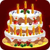 New Year Cake Decoration spill
