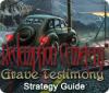 Redemption Cemetery: Grave Testimony Strategy Guide spill